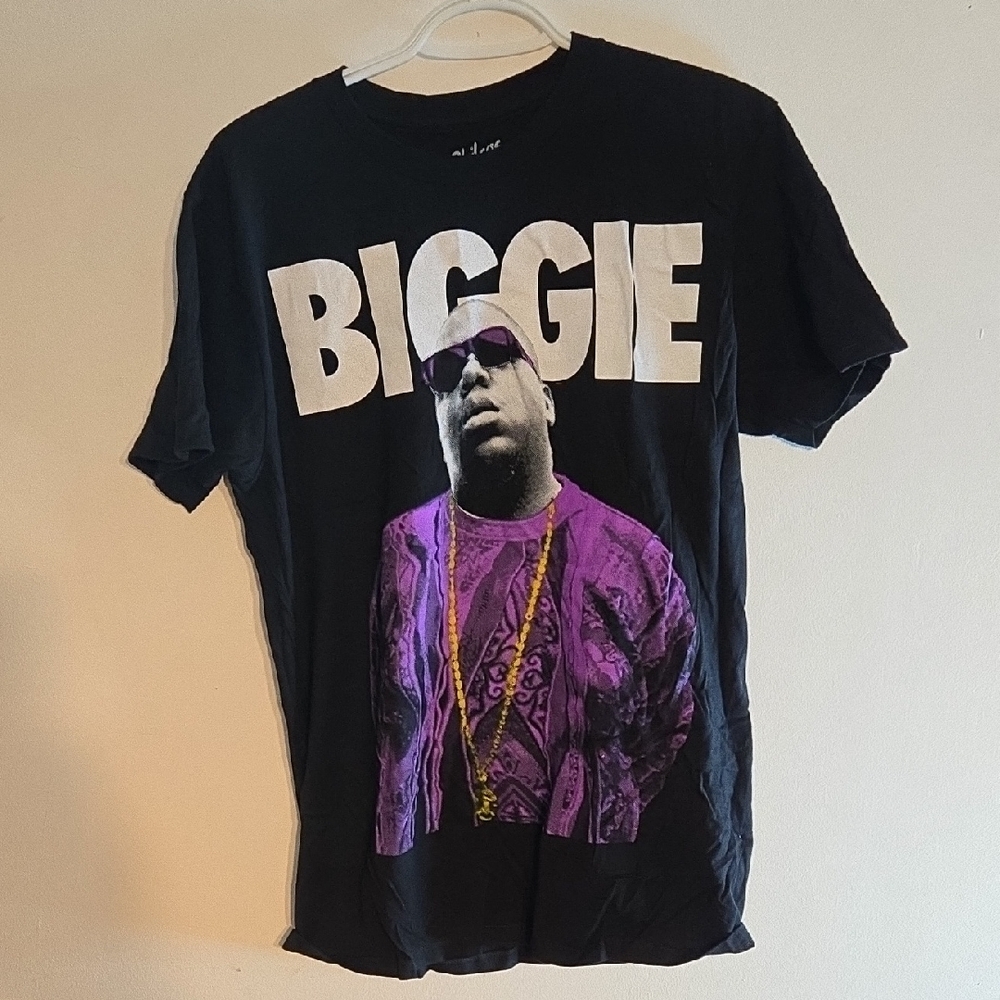 Black and Purple Graphic T-Shirt